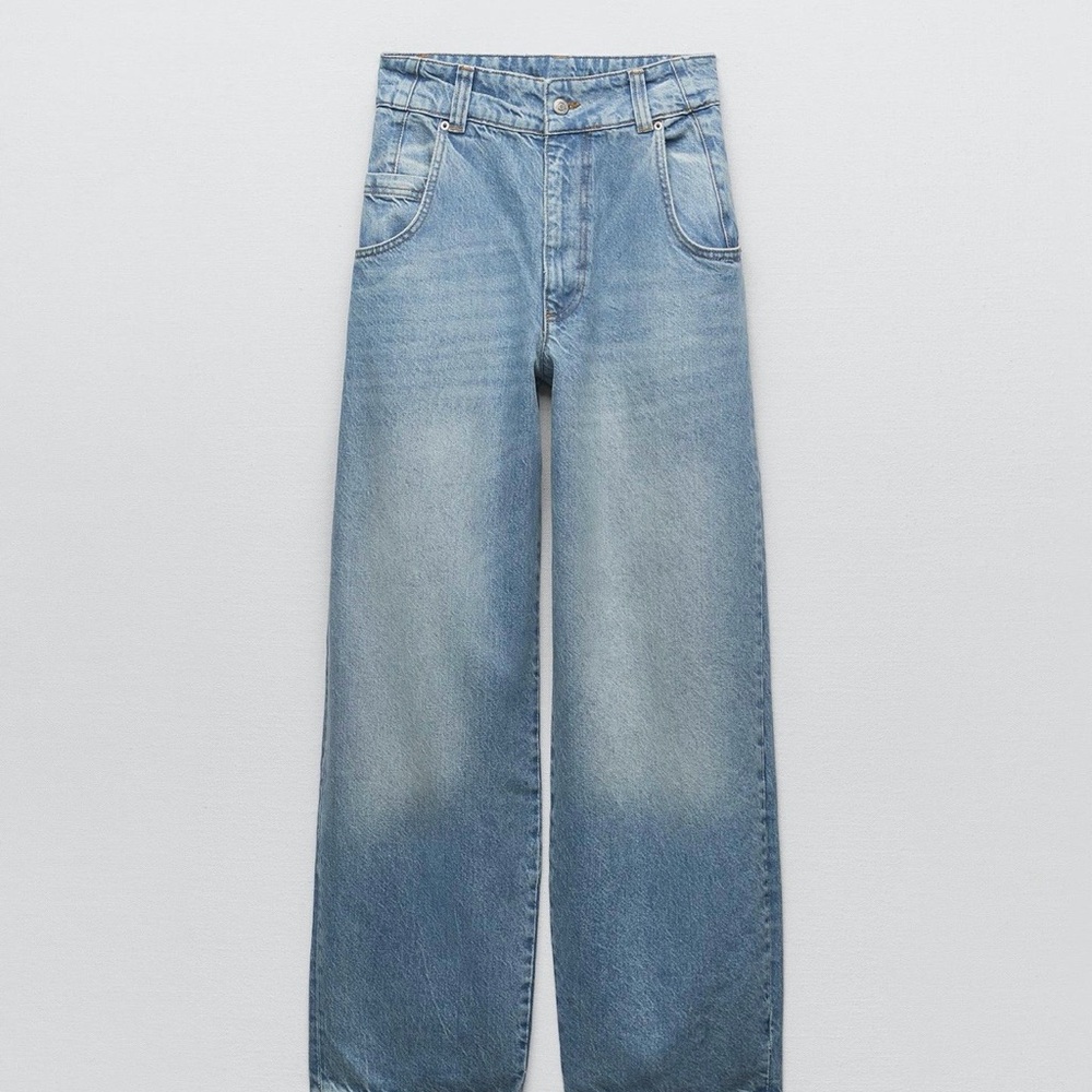 Zara Women's Light Blue Denim Jeans
